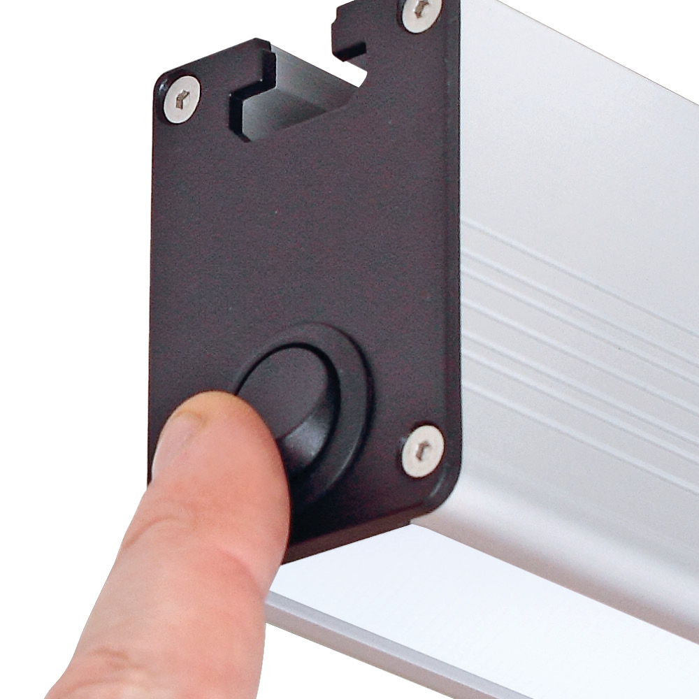 PROFILED DC, 500 mm, mit Dimmer, M12 A-kodiert, 24V DC