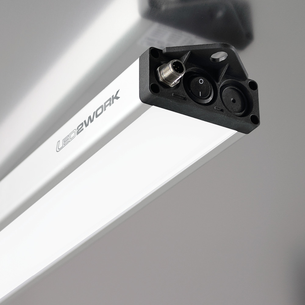 UNILED SL, 1045 mm, 24V DC, Abdeckung Opalweiß