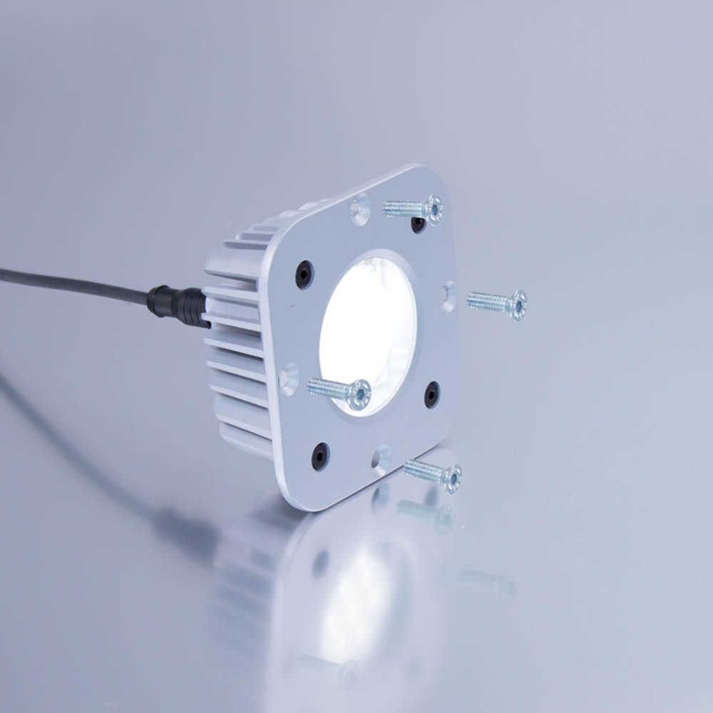Maschinenleuchte CENALED SPOT Einbau DC, Optik 15° für Spotlicht