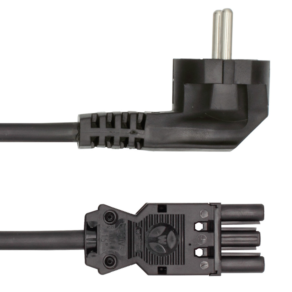 Wieland GST18 Anschlussleitung SYSTEMLED, Winkelstecker, 3 m